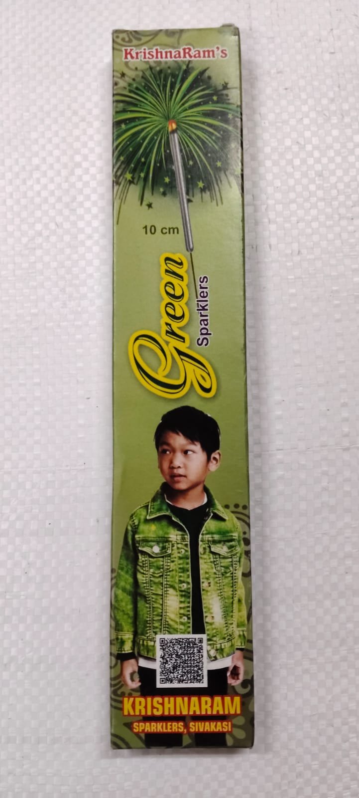 10 Cm Green Sparklers