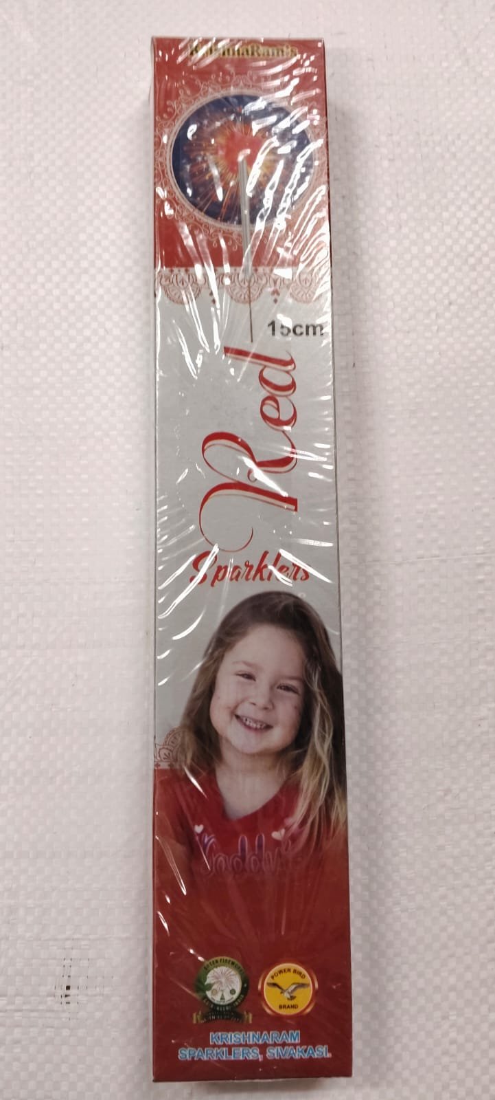 15 Cm Red Sparklers